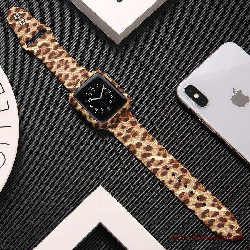 Apple Watch Series 1 All Inclusive Suojaus Jauhe Kuori Luova Silikoni Painatus