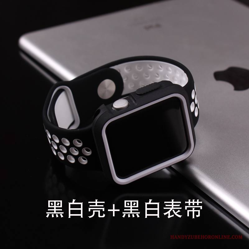 Apple Watch Series 1 Kuori Murtumaton Silikoni Ultra Suojaus Ohut Kotelo Harmaa