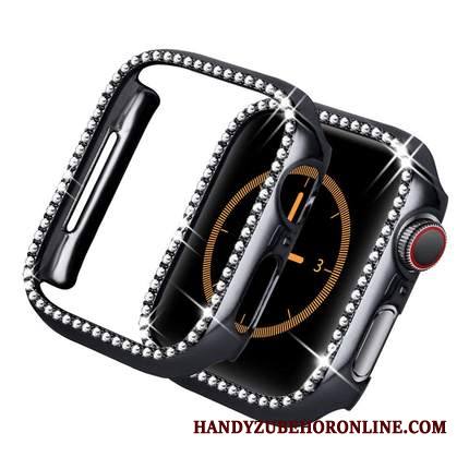 Apple Watch Series 1 Rhinestone Inlay Hopea Pinnoitus Kehys Suojaus Kuori Lisävarusteet