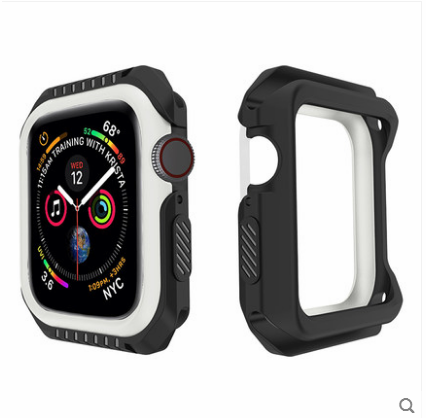 Apple Watch Series 1 Suojaus Murtumaton Kuori Sininen Silikoni Kehys