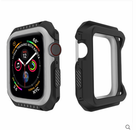 Apple Watch Series 1 Suojaus Murtumaton Kuori Sininen Silikoni Kehys