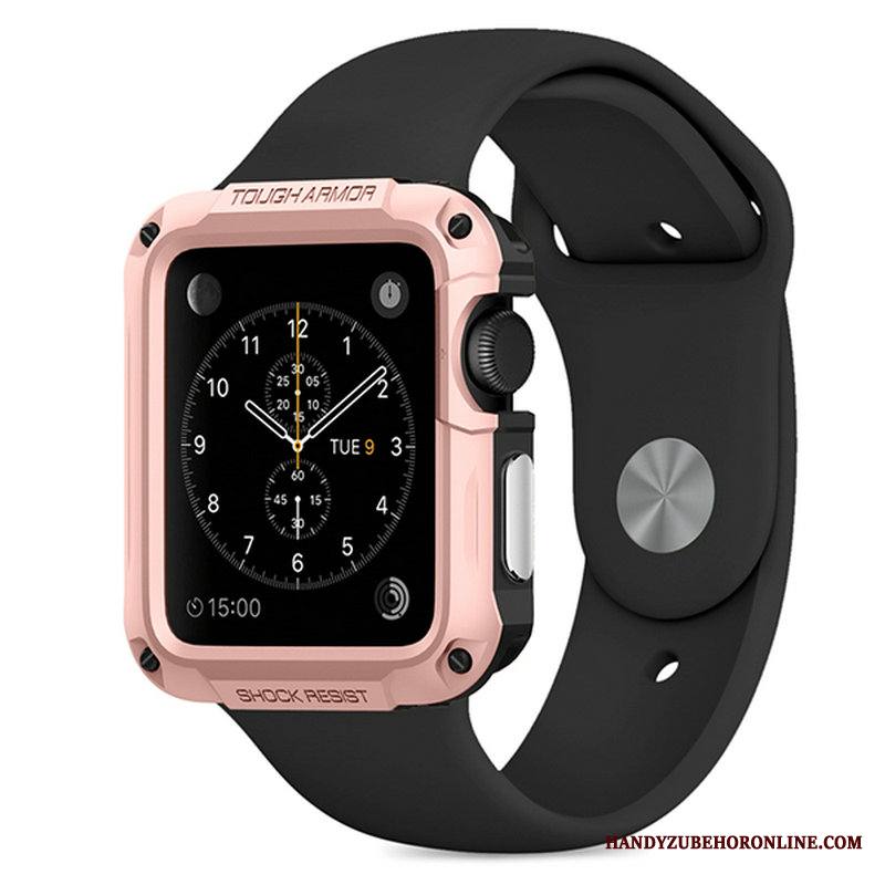 Apple Watch Series 1 Ulko- Suojaus Kulta Kuori Urheilu Kotelo Pinkki