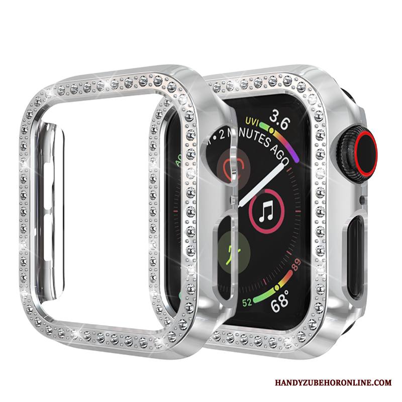 Apple Watch Series 2 Kuori Suojaus Kotelo Kulta Rhinestone Inlay Murtumaton