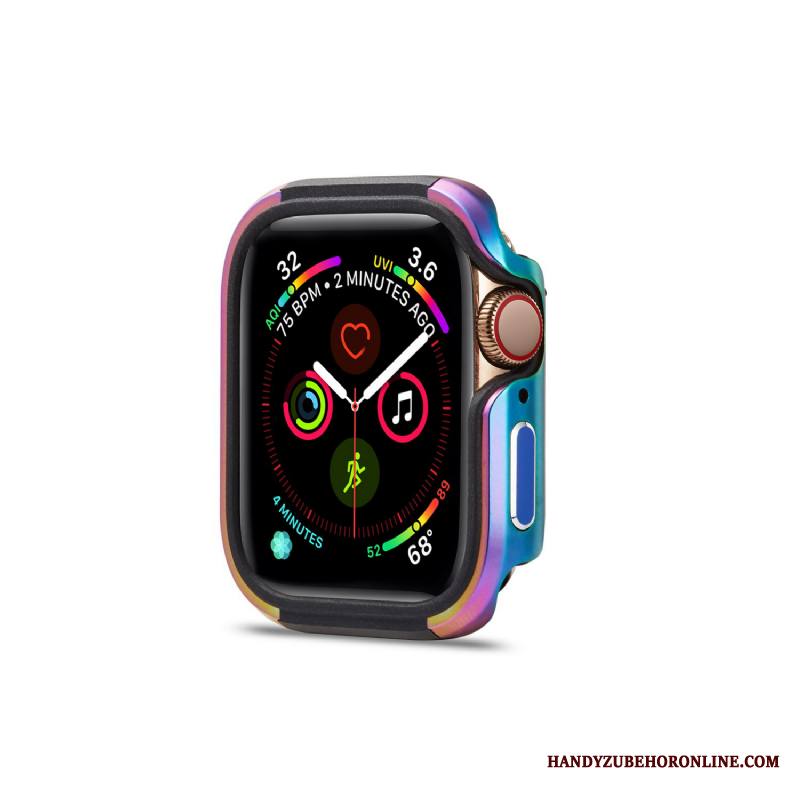 Apple Watch Series 2 Murtumaton Kuori Kehys Kulta Metalli Trendi Jauhe