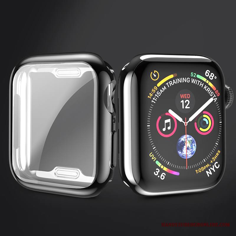 Apple Watch Series 3 Kuori Suojaus Ohut Murtumaton Hopea All Inclusive Pehmeä Neste Silikoni