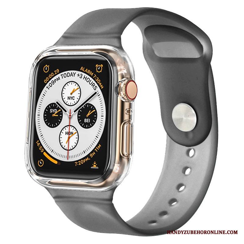 Apple Watch Series 3 Suojaus Musta Kuori Urheilu Kotelo Silikoni