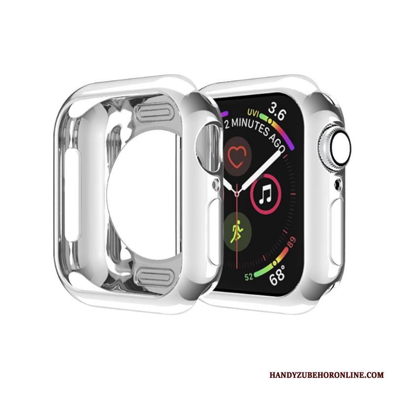 Apple Watch Series 4 Ohut Kuori Kotelo Kulta Suojaus Silikoni Kehys