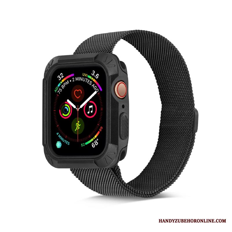 Apple Watch Series 4 Pehmeä Neste Päivää Ohut Lisävarusteet All Inclusive Valkoinen Kuori