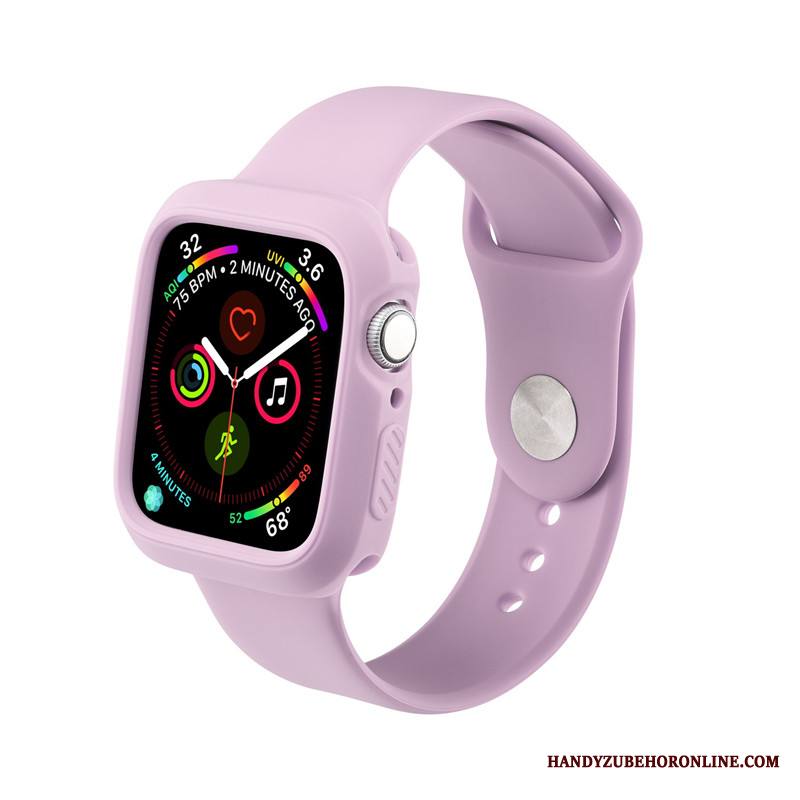 Apple Watch Series 5 Läpäisemätön Kuori Urheilu Persoonallisuus Silikoni Suojaus Vihreä