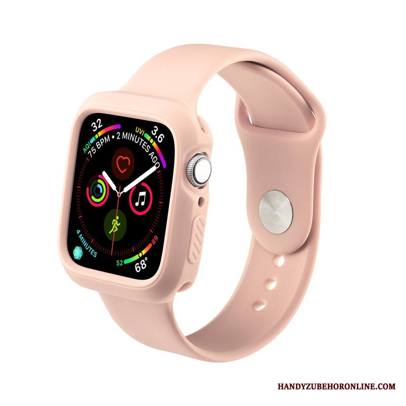 Apple Watch Series 5 Läpäisemätön Kuori Urheilu Persoonallisuus Silikoni Suojaus Vihreä