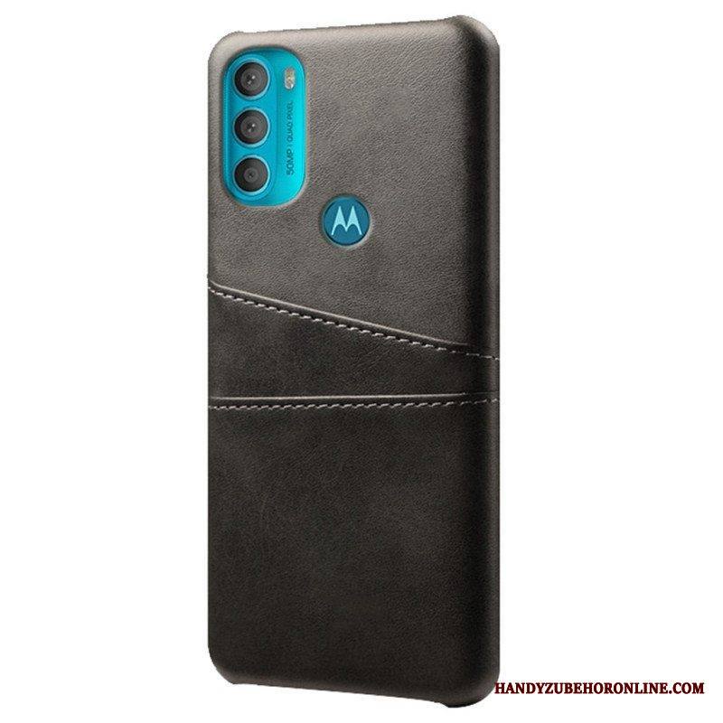 Case Moto G71 5G Ksq-korttikotelo