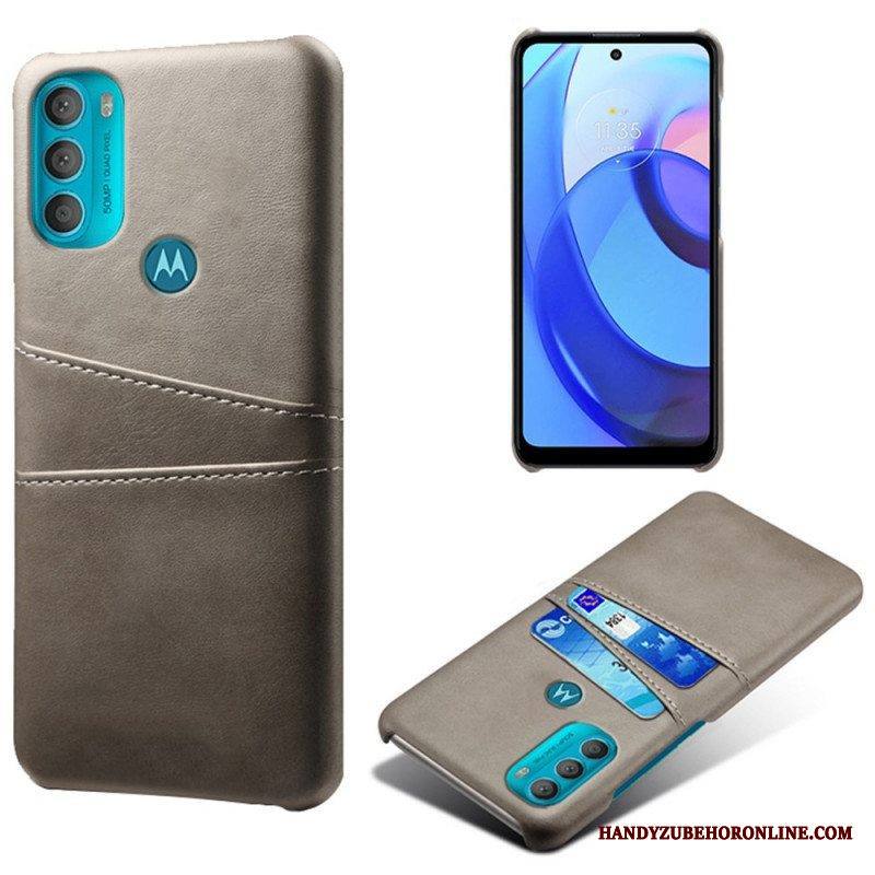 Case Moto G71 5G Ksq-korttikotelo