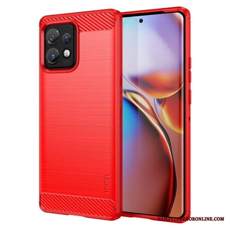 Case Motorola Edge 40 Pro Mofi Harjattu Hiilikuitu