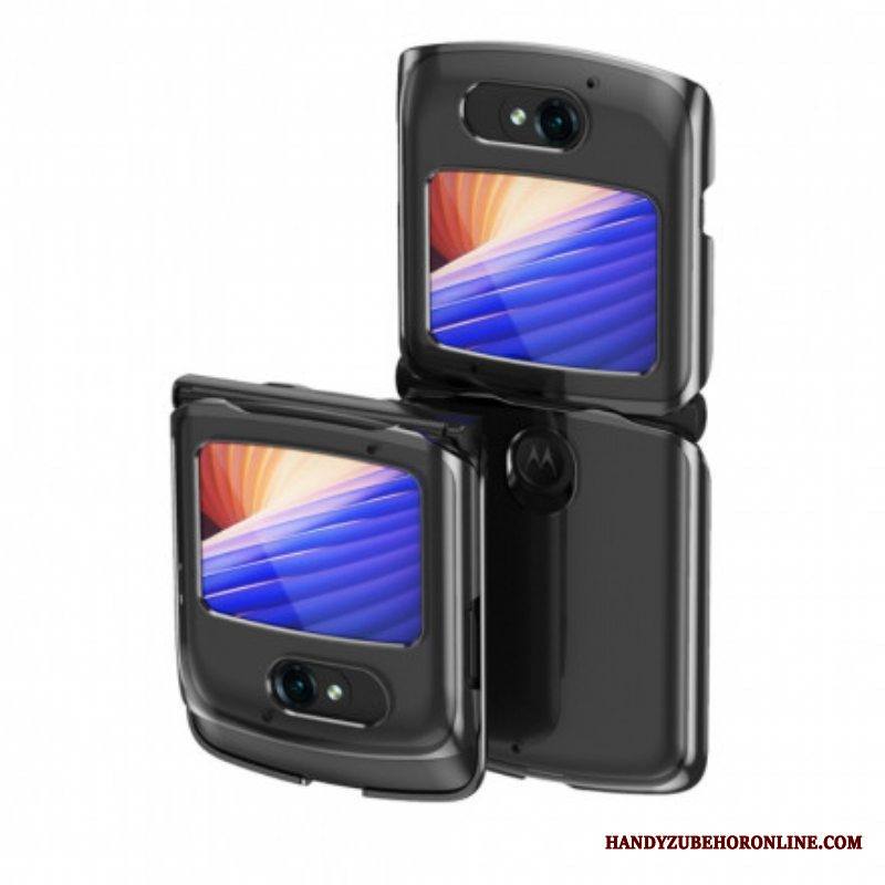 Case Motorola Razr 5G Metallistyyliset Reunat