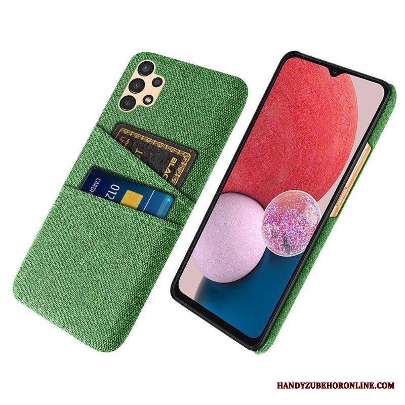 Case Samsung Galaxy A13 Korttipidikkeen Kangas