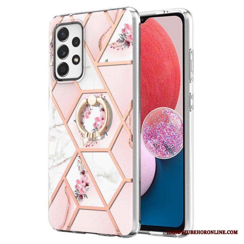 Case Samsung Galaxy A13 Sormus-kiinnike Kukat