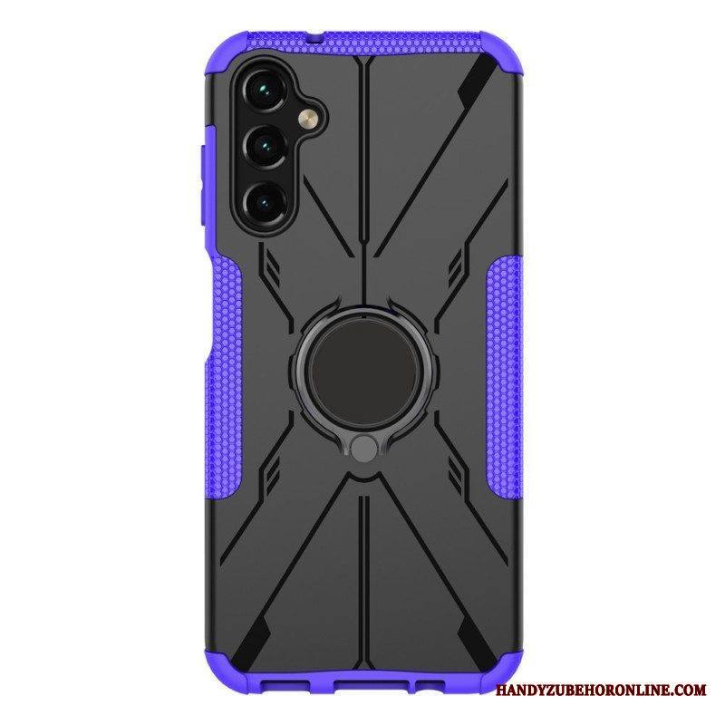 Case Samsung Galaxy A14 / A14 5G Kaksivärinen Rengastuki