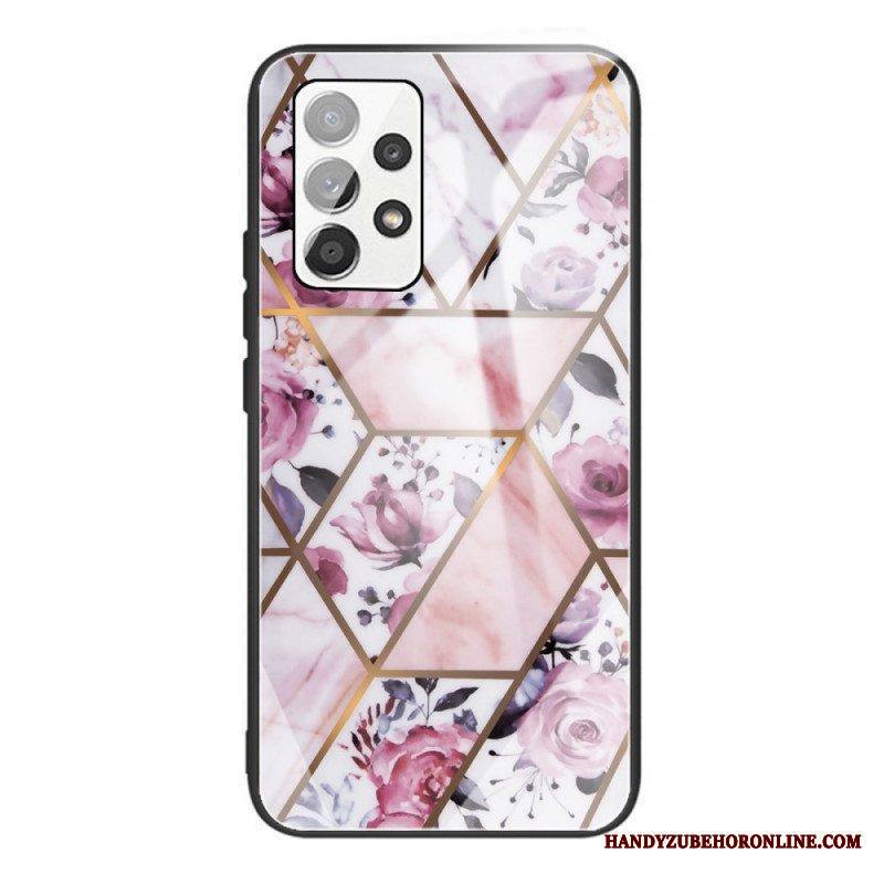 Case Samsung Galaxy A53 5G Geometria Marmori Karkaistu Lasi