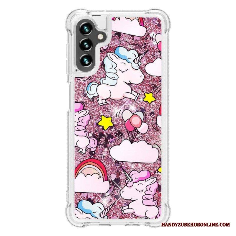 Case Samsung Galaxy A54 5G Kimaltelevat Yksisarviset