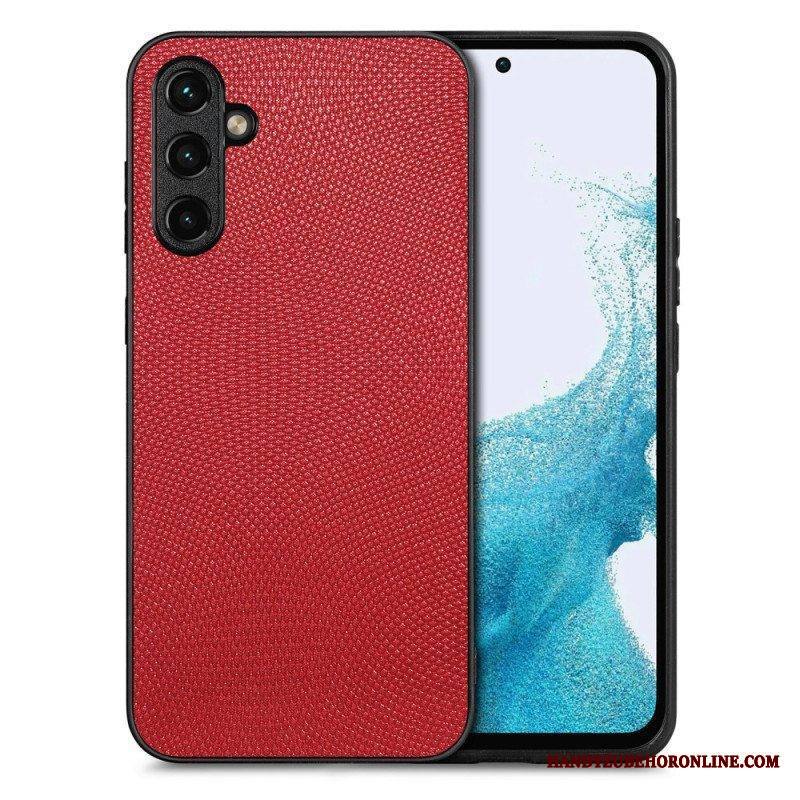 Case Samsung Galaxy A54 5G Värillinen Keinonahka