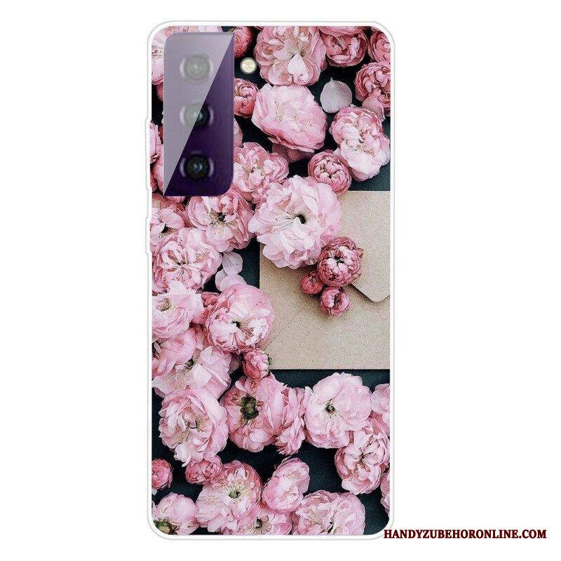 Case Samsung Galaxy S21 5G Voimakkaat Kukat