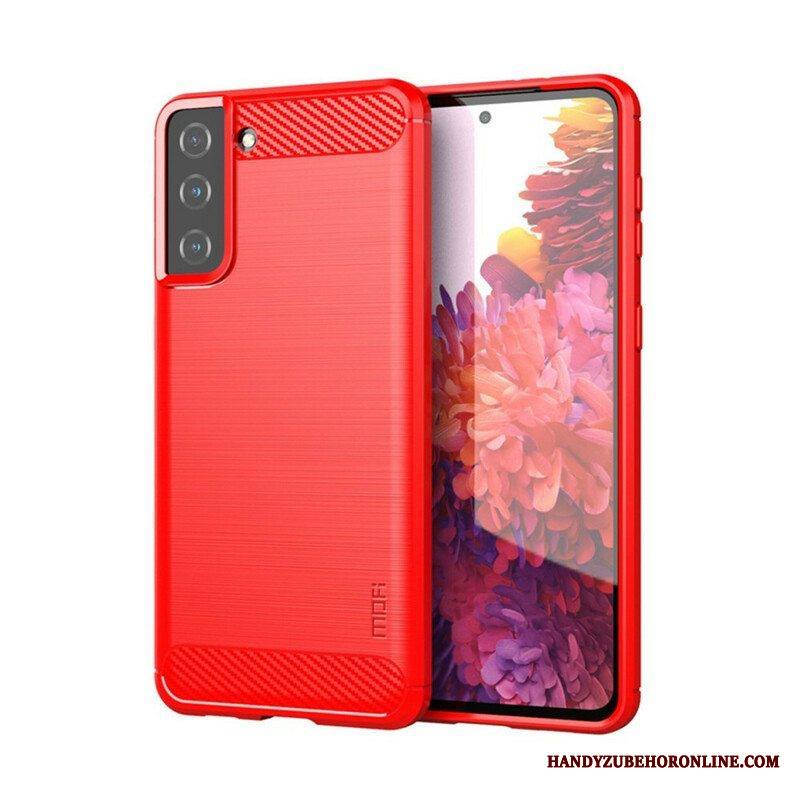 Case Samsung Galaxy S21 Plus 5G Mofi Harjattu Hiilikuitu