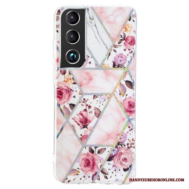 Case Samsung Galaxy S22 5G Marmoroidut Kukat