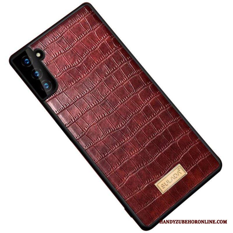 Case Samsung Galaxy S22 5G Sulada Crocodile Skin Effect