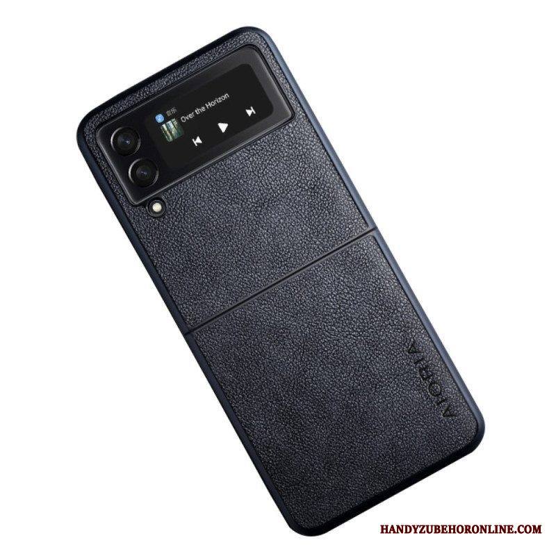 Case Samsung Galaxy Z Flip 4 Kotelot Flip Aioria Nahkaefekti