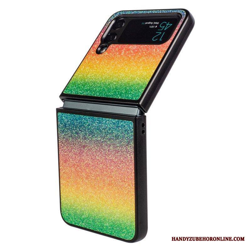 Case Samsung Galaxy Z Flip 4 Kotelot Flip Glitter Gradientit