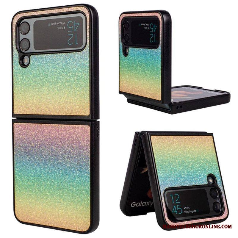 Case Samsung Galaxy Z Flip 4 Kotelot Flip Glitter Gradientit