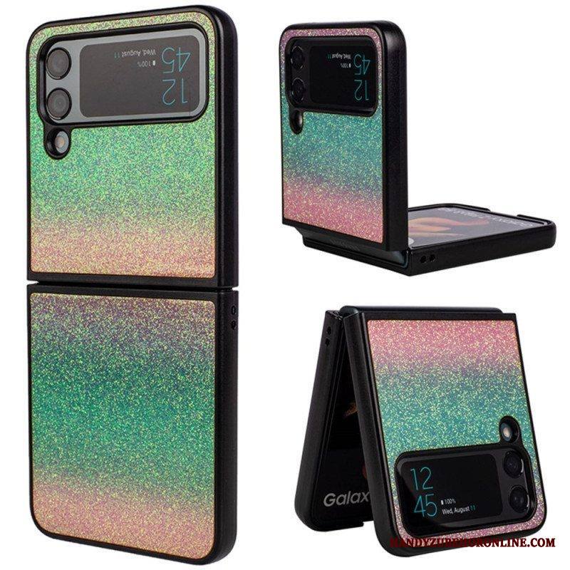 Case Samsung Galaxy Z Flip 4 Kotelot Flip Glitter Gradientit