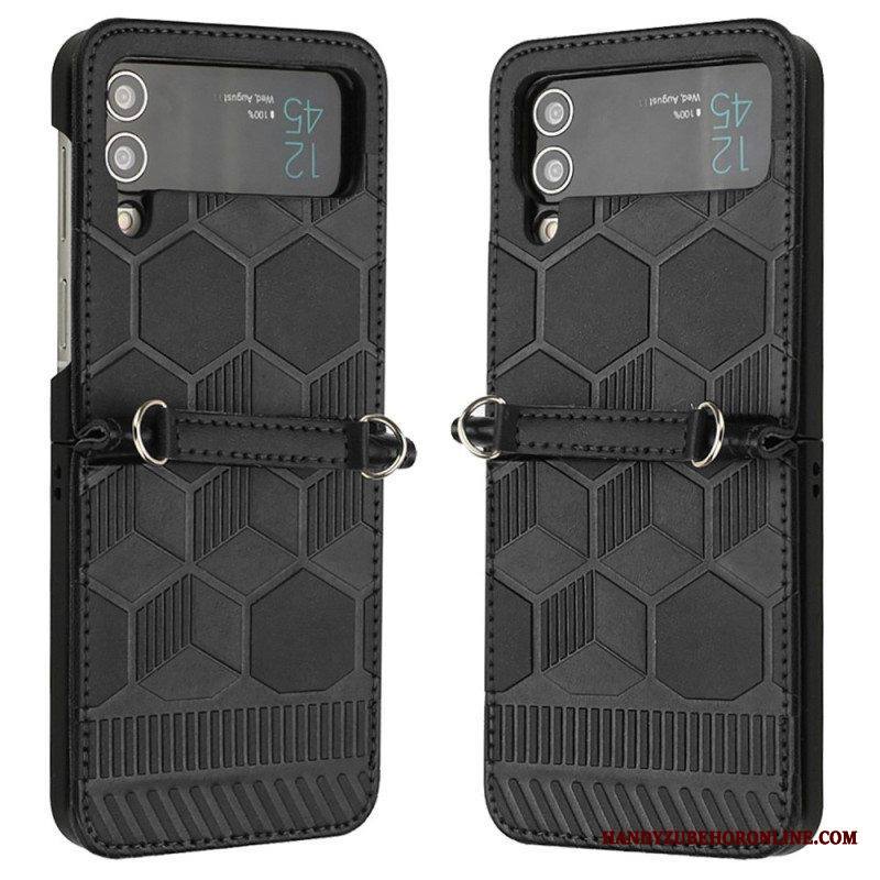 Case Samsung Galaxy Z Flip 4 Kotelot Flip Jalkapallopallon Suunnittelu