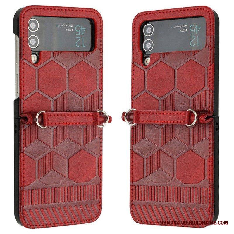 Case Samsung Galaxy Z Flip 4 Kotelot Flip Jalkapallopallon Suunnittelu