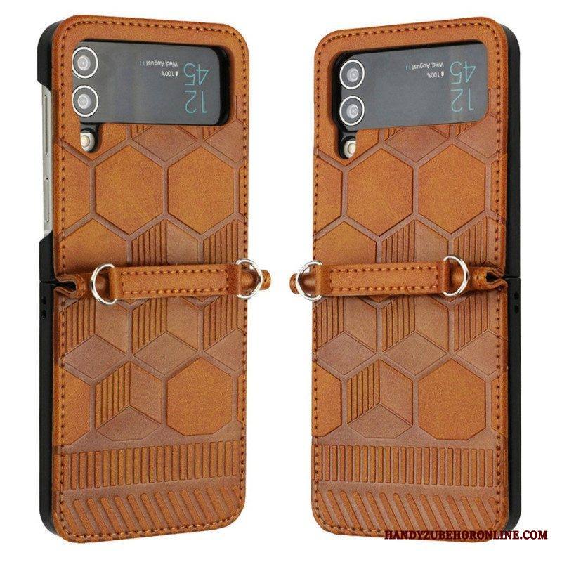 Case Samsung Galaxy Z Flip 4 Kotelot Flip Jalkapallopallon Suunnittelu