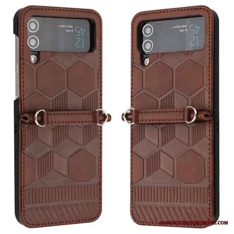 Case Samsung Galaxy Z Flip 4 Kotelot Flip Jalkapallopallon Suunnittelu