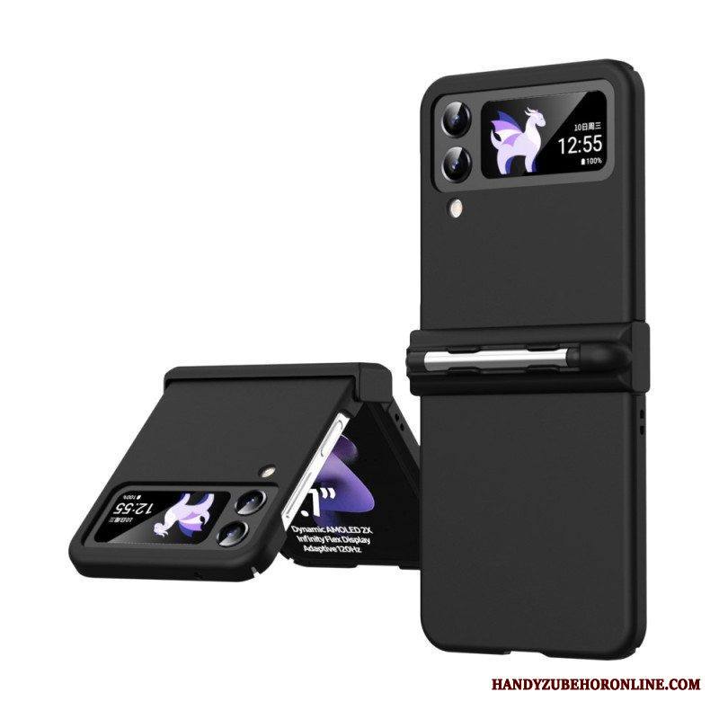 Case Samsung Galaxy Z Flip 4 Kotelot Flip Klassinen Kynällä