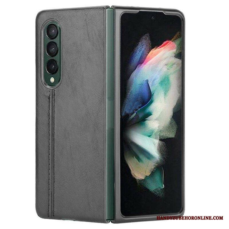 Case Samsung Galaxy Z Fold 3 5G Couture-nahkaefekti