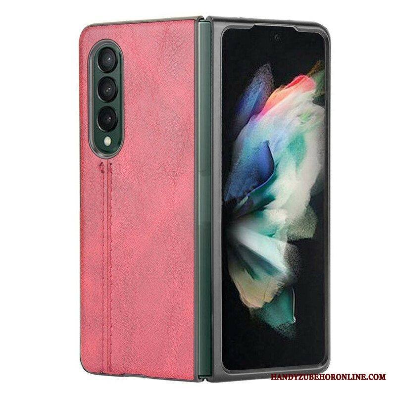 Case Samsung Galaxy Z Fold 3 5G Couture-nahkaefekti