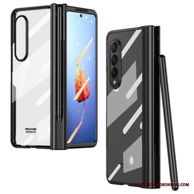 Case Samsung Galaxy Z Fold 4 Himmeä Kuori Kynällä