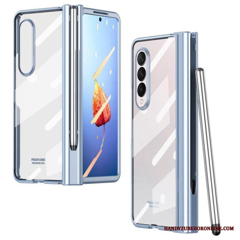 Case Samsung Galaxy Z Fold 4 Himmeä Kuori Kynällä