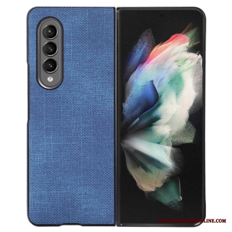 Case Samsung Galaxy Z Fold 4 Kudottu Keinonahka