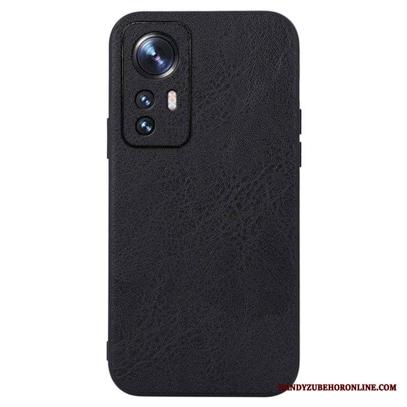 Case Xiaomi 12 / 12X Elegance Leather Effect