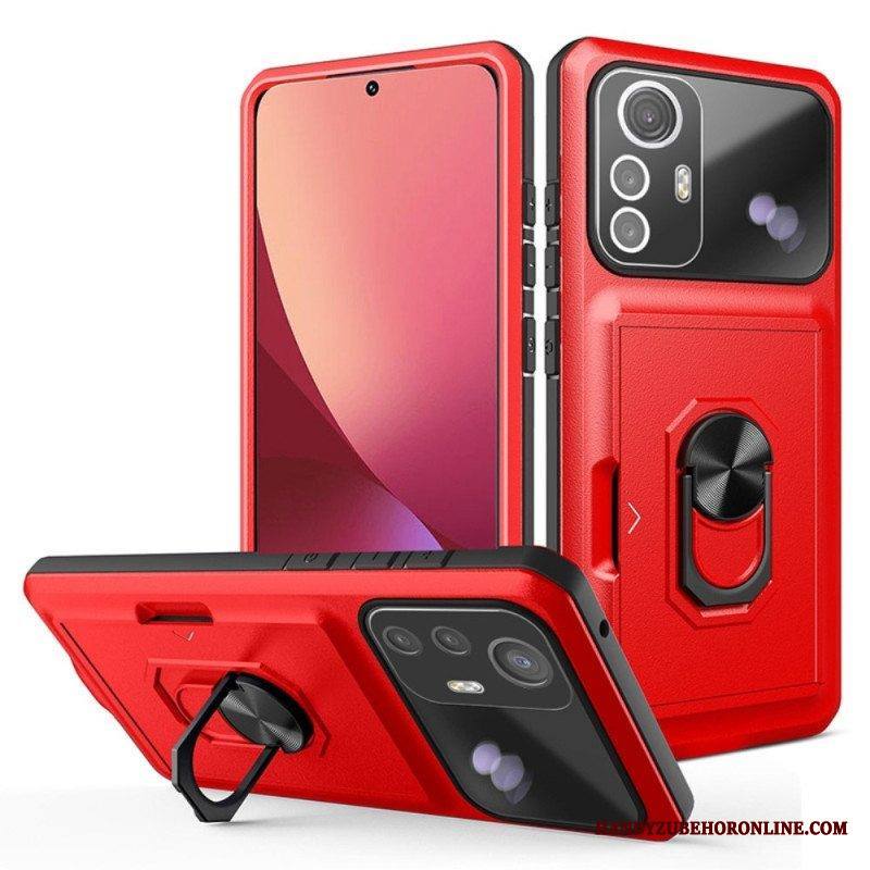 Case Xiaomi 12 / 12X Sormustuki Ja Korttikotelo