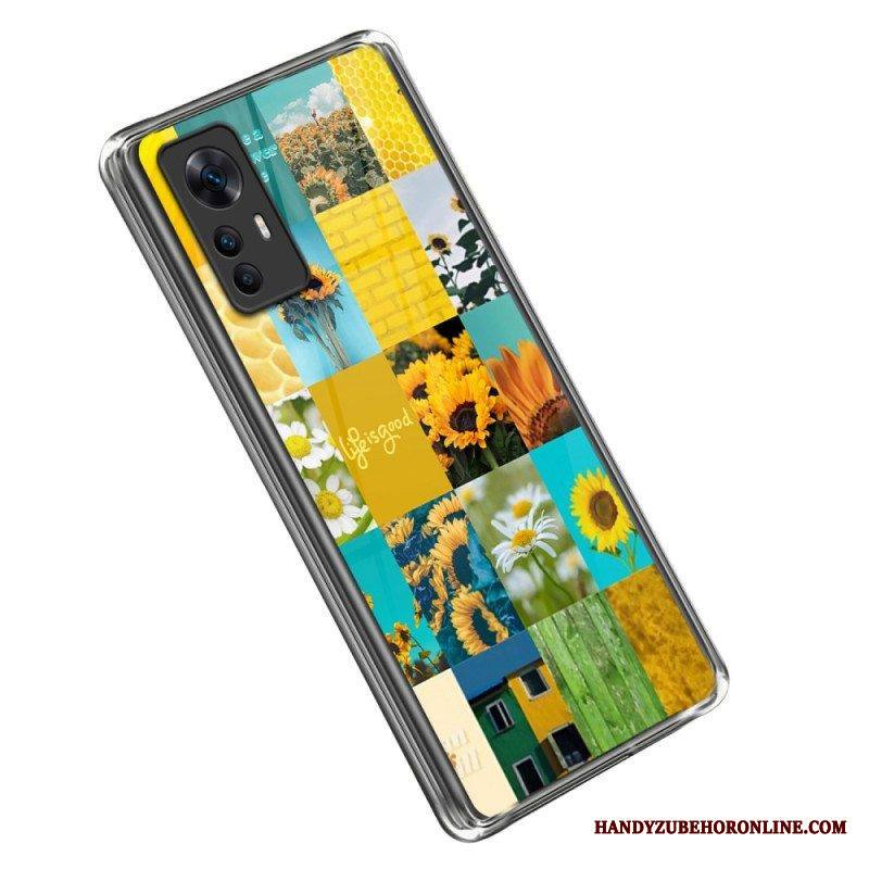 Case Xiaomi 12T / 12T Pro Auringonkukat