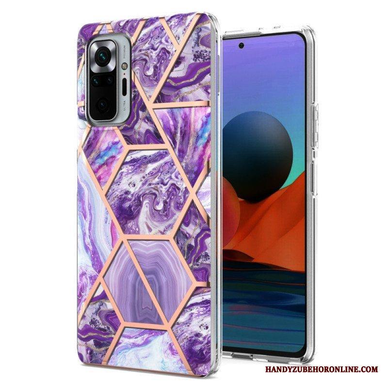 Case Xiaomi Redmi Note 10 Pro Intensiivinen Geometrinen Marmori