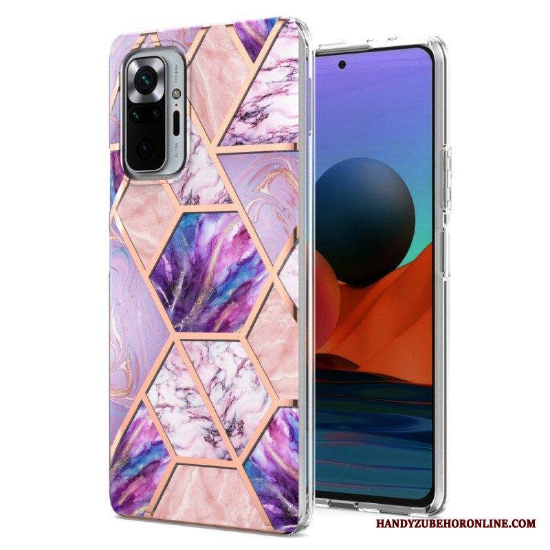 Case Xiaomi Redmi Note 10 Pro Intensiivinen Geometrinen Marmori