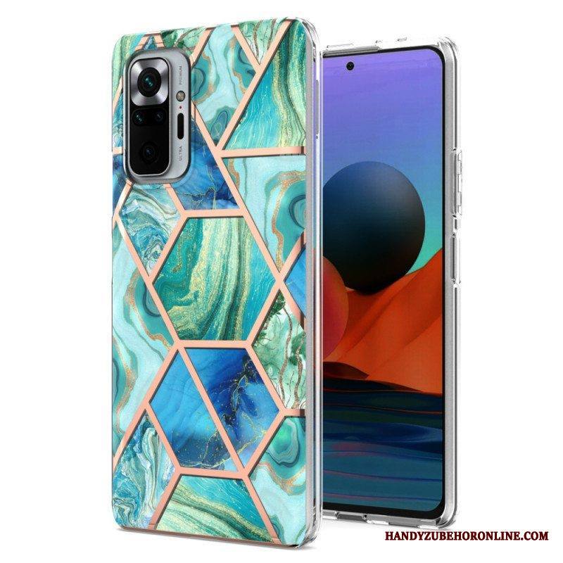 Case Xiaomi Redmi Note 10 Pro Intensiivinen Geometrinen Marmori