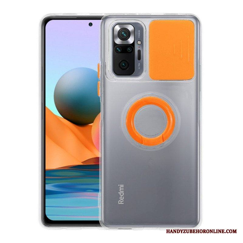 Case Xiaomi Redmi Note 10 Pro Kameran Kansi Jalustalla