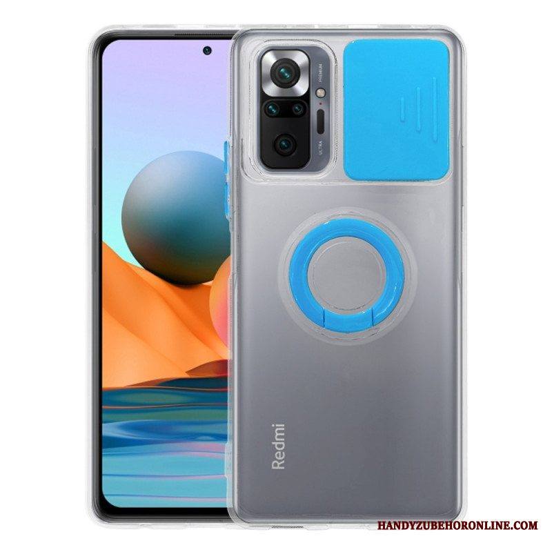 Case Xiaomi Redmi Note 10 Pro Kameran Kansi Jalustalla